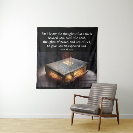 Jeremiah 29:11 wandteppich (Beispiel)