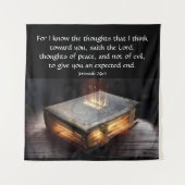 Jeremiah 29:11 wandteppich (Vorderseite)