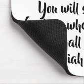 Jeremiah 29:12-13 Elegant Seek God Bible Verse Mousepad (Ecke)