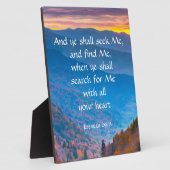 Jeremiah 29:13 fotoplatte (Seite)