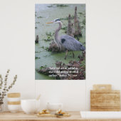 Jeremiah 29:13 Schrift Drucken Poster (Küche)