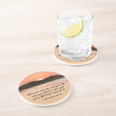 Jeremiah 29:13 Seek Me with all Your Heart Bible Getränkeuntersetzer (Seite)