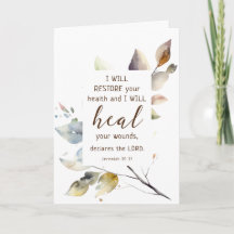 Jeremiah 30 17 Ich werde Ihre Gesundheit Bibel wie