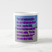 Jeremiah 30:17 WEBU-Tasse Jumbo-Tasse (Vorderseite)