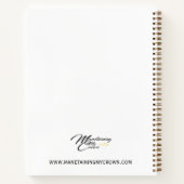 Jeremiah 30:2 Zeitschrift "Soft Cover Prayer" Notizblock (Rückseite)