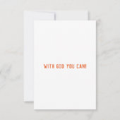 Jeremiah 31:13 KJV Bible Verse Pic Flat Gruß Karte (Rückseite)