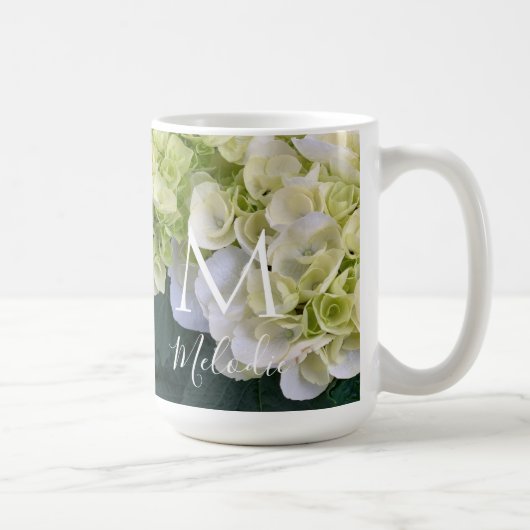 Jeremiah 31:3 Bläsermonogramm Bibel Verse Custom Kaffeetasse (Rechts)