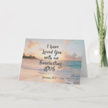 Jeremiah 31:3 Ich habe dich geliebt, Bibel Ocean S