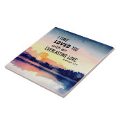 Jeremiah 31:3 Ich habe dich geliebt Bible Verse Fliese (Seite)