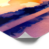 Jeremiah 31:3 Ich habe dich geliebt Bible Verse Poster (Ecke)