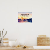 Jeremiah 31:3 Ich habe dich geliebt Bible Verse Poster (Küche)