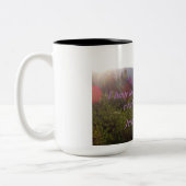 Jeremiah 31:3 Ich habe dich mit einem Zweifarbige Tasse (Links)