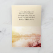 Jeremiah 33:3 Anruf an mich und ich antworte Ihnen Karte (Innenseite)