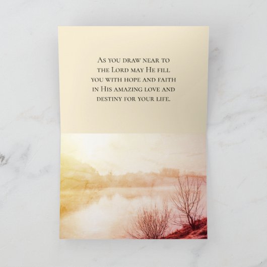 Jeremiah 33:3 Anruf an mich und ich antworte Ihnen Karte (Innenseite)