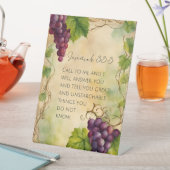 Jeremiah 33:3 Christlich Bibelverse Sockelschild (In Situ)