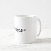 JEREMIAH 33:3 - MEINE STÄRKE. KAFFEETASSE (VorderseiteRechts)