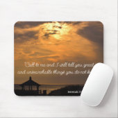 Jeremiah 33:3 Mousepad (Mit Mouse)