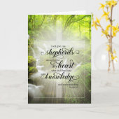 Jeremiah 3 Ordination Jubiläum Wald Karte (Gelbe Blume)