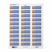 JEREMIAH FROG - KUSTOMIZBARE ADRESSE ETIKETT (Vorne)