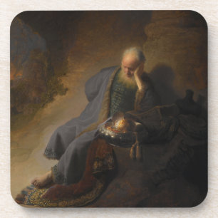 Jeremiah Lamenting the Destruction of Jerusalem Getränkeuntersetzer