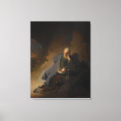 Jeremiah Lamenting the Destruction of Jerusalem Leinwanddruck (Vorderseite)