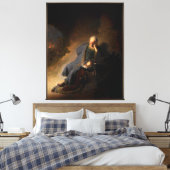Jeremiah Lamenting the Destruction of Jerusalem Leinwanddruck (Insitu (Schlafzimmer))