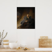 Jeremiah Lamenting the Destruction of Jerusalem Poster (Küche)