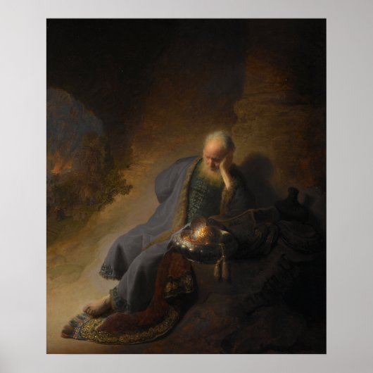 Jeremiah Lamenting the Destruction of Jerusalem Poster (Vorne)