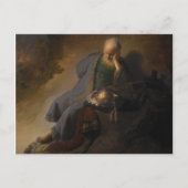 Jeremiah Lamenting the Destruction of Jerusalem Postkarte (Vorderseite)