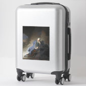 Jeremiah Lamenting über den Fall Jerusalems, Rembr Aufkleber (Koffer)