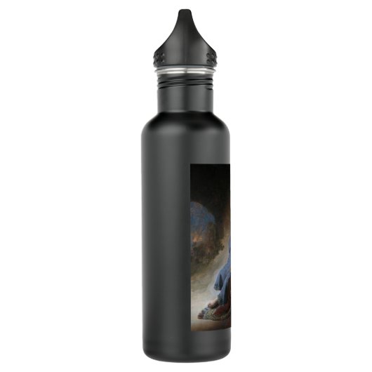 Jeremiah Lamenting über den Fall Jerusalems, Rembr Edelstahlflasche (Links)