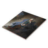 Jeremiah Lamenting über den Fall Jerusalems, Rembr Fliese (Seite)