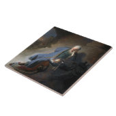 Jeremiah Lamenting über den Fall Jerusalems, Rembr Fliese (Seite)