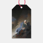 Jeremiah Lamenting über den Fall Jerusalems, Rembr Geschenkanhänger (Rückseite)