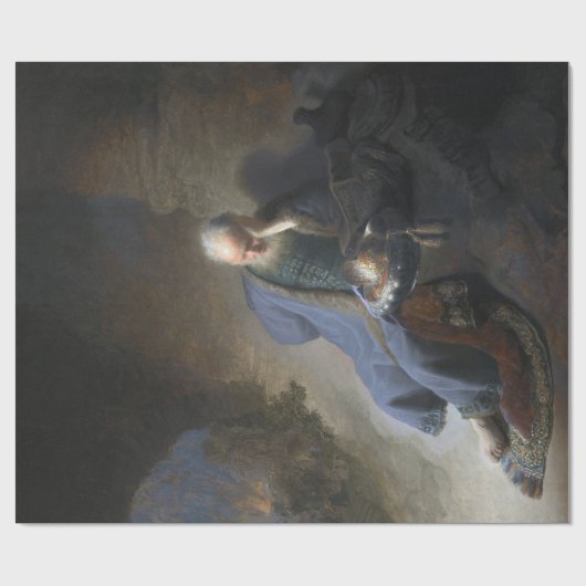 Jeremiah Lamenting über den Fall Jerusalems, Rembr Geschenkpapier (Flach)