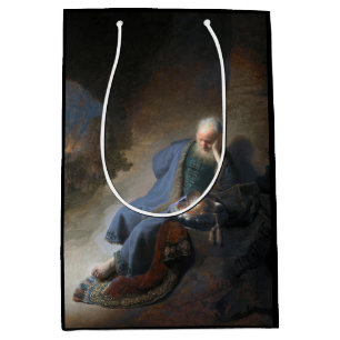 Jeremiah Lamenting über den Fall Jerusalems, Rembr Mittlere Geschenktüte