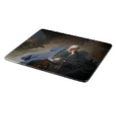 Jeremiah Lamenting über den Fall Jerusalems, Rembr Schneidebrett (Ecke)