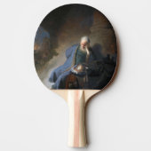 Jeremiah Lamenting über den Fall Jerusalems, Rembr Tischtennis Schläger (Rückseite)