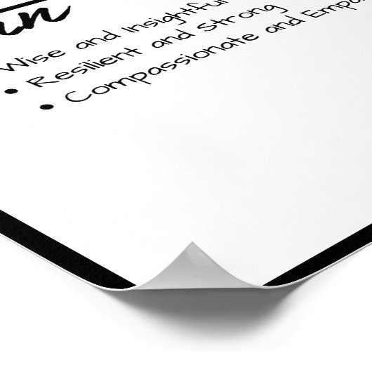 Jeremiah, Personalisierter Name Definition des Jun Poster (Ecke)