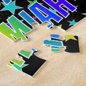 "JEREMIAH" Vorname, Fun "HAPPY BIRTHDAY" Puzzle (Seite)