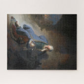 Jeremiah Zerstörung Jerusalem Bibel Rembrandt Puzzle (Horizontal)