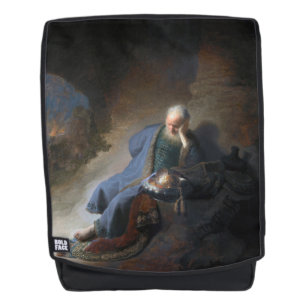 Jeremiah Zerstörung Jerusalem Bibel Rembrandt Rucksack