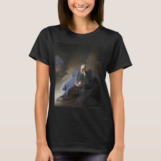 Jeremiah Zerstörung Jerusalem Bibel Rembrandt T-Shirt (Vorderseite)