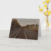 Jeremias 29: 11. 12x18 Karte (Gelbe Blume)