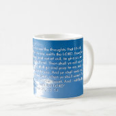 Jeremias 29; 11- 14% pipe% christlich kaffeetasse (VorderseiteRechts)