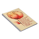 Jeremias-29:11 "ich kenne die Pläne, die ich für Notizblock (Rechte Seite)