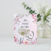 Jeremias-29:11 inspirierend Fahrrad Postkarte (Stehend Vorderseite)