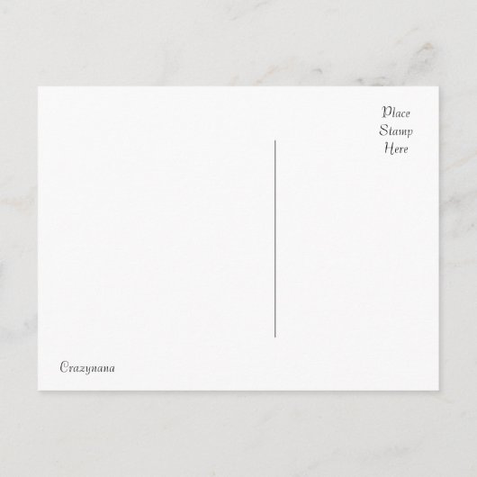 Jeremias-29:11 inspirierend Postkarte (Rückseite)