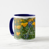 Jeremias-29:11 Kalifornien-Mohnblumen-Tasse Tasse (Vorderseite Links)