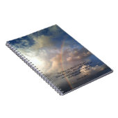 Jeremias-29:11 Regenbogen-Notizbuch Notizblock (Rechte Seite)